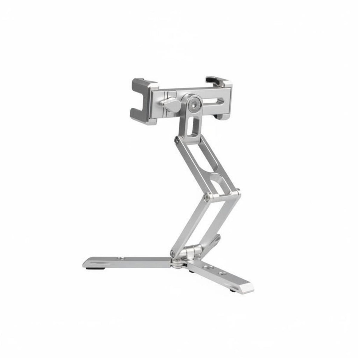 Folding Phone Tripod Multi-Function Phone Clip Tripod Adjustable Angle Mobile Accessory for Video Filming