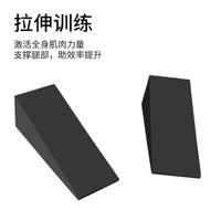 厂家批发eva泡绵三角斜坡板深蹲举重小腿拉伸板坡瑜伽斜坡垫脚趾
