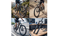 Mountain Bike Damping Fork Smooth Air Damping Fork for Trail Riding