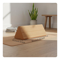 Triangular Flexibility Block Cork Flexibility Block Water-Resistant-Resistant Back Stretcher Wedge for Kids, Beginners, Dance Practice