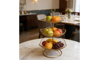 3 Tier Fruit Basket Nordic Design Fruit Bowl Stand Large Capacity