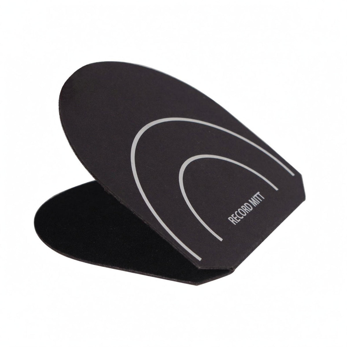 Oval Disc Protection Clip Black Vinyl Disc Clip Matte Audio Accessory Printed Graphics
