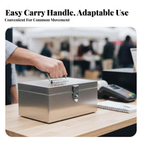 Portable Lockbox Sturdy Construction M Single Y Box Combination Lock for Office