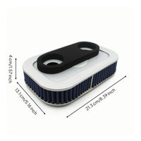 Engine Air Filter Component Replacement Motorcycle Air Filter Pleated Direct-Fit for Garage Repairs
