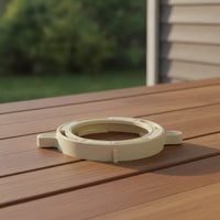 Pool Maintenance Replacement Pump Collar Lid Assembly Plastic Construction Tabbed Grip Leak Control Secure Fit Suitable for Pool Cleaning Equipment Servicing