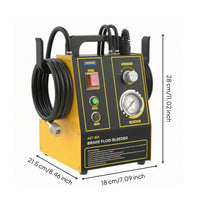 Brake Fluid Bleeder Machine Compact Electric Brake Bleeder Air Bubble Reduction