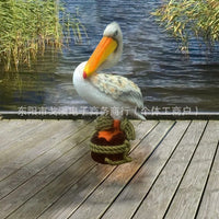 Bird Toys Simulation Bird Animal Resin Craft Ornament Decoration for Home and Garden