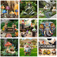 Cartoon Garden PVC Ground Insert Decorations