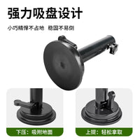 Suction Cup Footwork Trainer with Soccer Ball