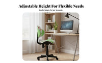 Armless rolling Chair Height Adjustable rotate Seat Comfortable for Long Sitting