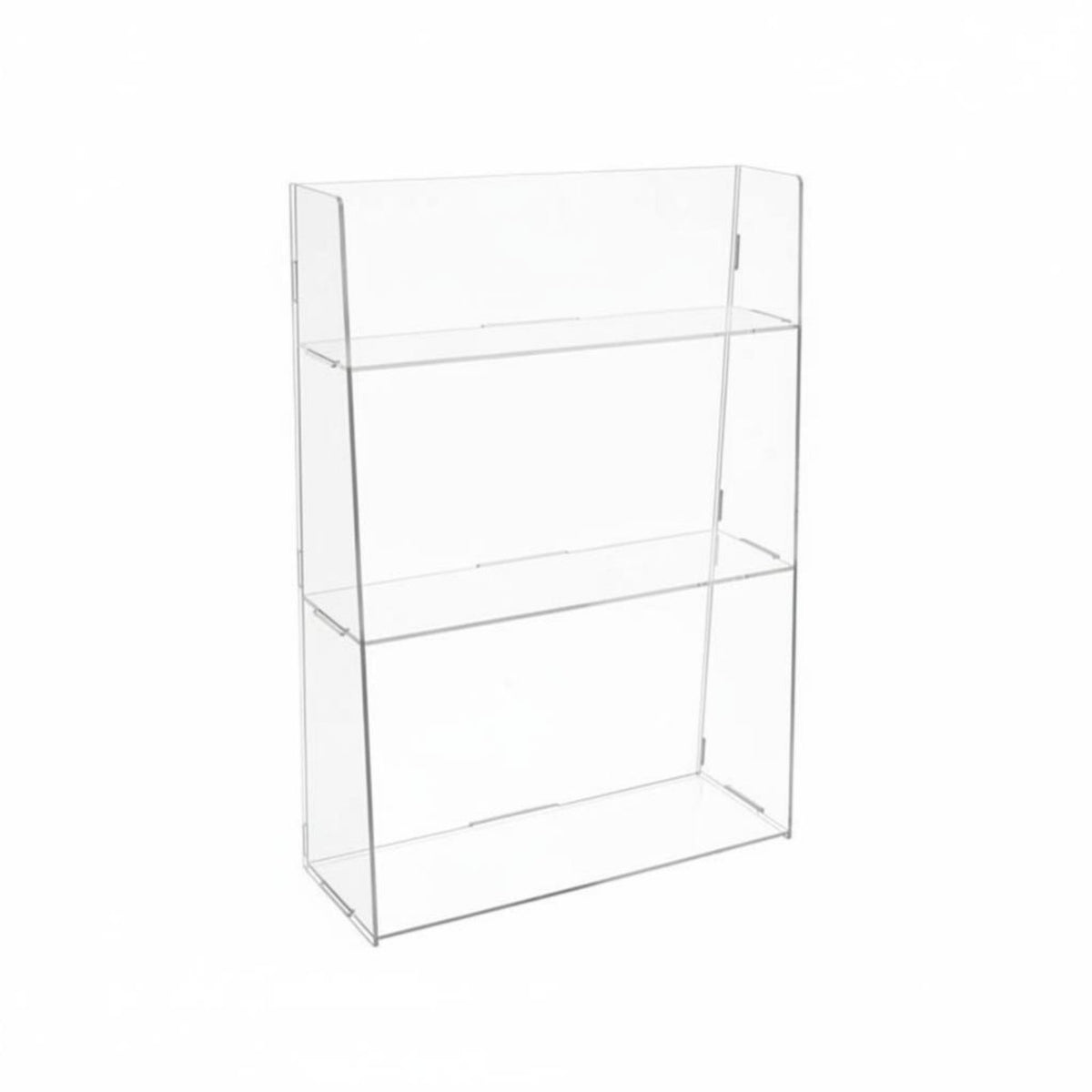 Multitiered Acrylic Stand Transparent Cosmetic Organizer Space-Saving for Women