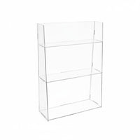 Multitiered Acrylic Stand Transparent Cosmetic Organizer Space-Saving for Women