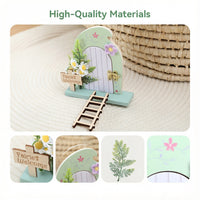 Wooden Elf Door Fairy Door Garden Decoration