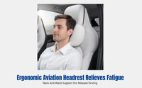 Car Headrest Neck Pillow for Xiaomi SU7/YU7, Viscoelastic Foam, Ergonomic Support, Business Design