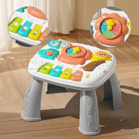 Easy-to-Clean Multifunction Activity Table Interactive Plastic Activity Table Toddler Furniture Kids for Toddlers
