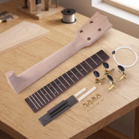Unfinished Ukulele Neck Kit