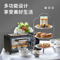 3-in-1 Multifunctional Breakfast Machine Toaster Mini Oven 110V/220V