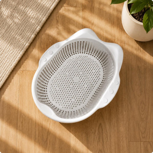 Basket Feline Bed Comfortable Pet Furniture Year-Round