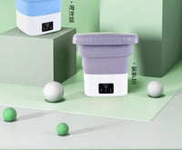 折叠洗衣机蓝光杀菌大容量便携式洗内裤洗袜子洗脱学生宿舍洗衣机