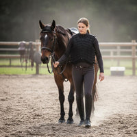 Horse Riding Body Protector Shock Absorbing Equestrian Safety Vest Easy to Clean
