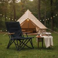 Reclining Camping Chair Lightweight Folding Camp Chair Heavy Duty Outdoor Furniture for Picnic