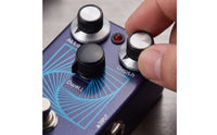 Spring Reverb Pedal Compact Guitar Effect Pedal Analog-Voiced for Pedalboard, Live Performance