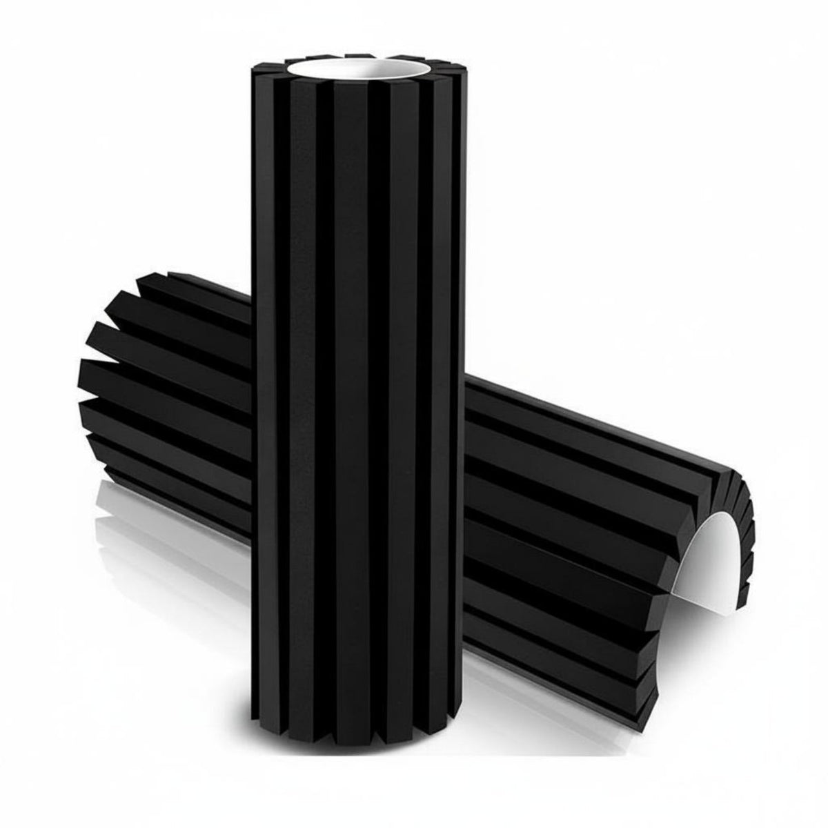 2 Pieces Shock Absorbent Garage Wall Bumper Pad Flexible Garage Wall Protector Cuttable for Parking Lot, Warehouse, Basement