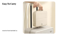 Wide Opening Portable Travel Makeup Bag Adjustable Dividers Large Capacity Makeup Bag Long-Lasting for Travelers, Daily Use, Vacation