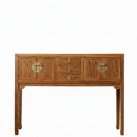 Long Narrow Altar Table New Chinese Appearance Narrow Hall Table Table Retro Artistic Modern Minimalist Design for Hallway