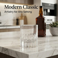 Kiriko-style Wine Glass, Starburst Glass [Tall]