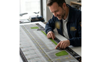 Large-Format Runway Scene Board Printed Aircraft Display Base for Collectors, Hobbyists