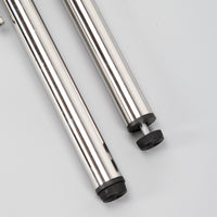 Stainless Steel Table Leg Bracket No-Drill Table Foot F-Clamp for Coffee Table DIY Desk Computer Desk Bar Support