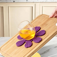 Silicone Trivet Reusable Silicone Pot Mat Multi Function for Dining Table