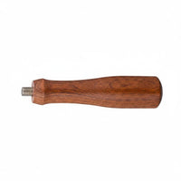 Coffee Machine Handle Replacement Espresso Wooden Portafilter Metal Structure Ergonomic Contoured Grip Universal Type Suitable for Brewing Home Cafe Workspace