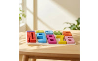 Counting Numeral Puzzle Board Matching Number Puzzle Stacking Educational Toy Learning for Toddlers, Playroom