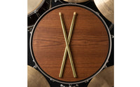 5A Hickory Drumsticks Professional Hickory 5A Drumsticks Balanced Drumstick with Wood Tip for Drummers