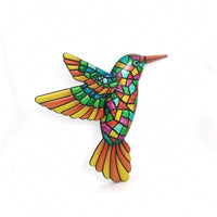 Metal Hummingbird Wall Decor Indoor and Outdoor Hummingbird Wall Decor Metal Feathered Art for Gardeners