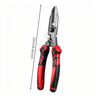 Serrated Metal Cutting Shear Heavy-Duty Sheet Metal Cutters Non-Slip Aviation Cutters Long-Lasting for Mechanics, Workshop, Garage
