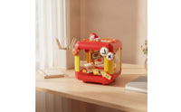 Transparent Piggy Bank with Password Lock Interactive Dinosaur Piggy Bank Lockable Currency Box Educational for Children, Toddlers, Bedroom, Playroom