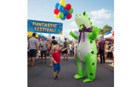 Inflatable Frog Costume Easy to Wear Amusing Amphibian Inflatable Outfit Waterproof Novelty Clothing for Adults, Halloween