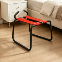 Tubular Frame Stool Guard Sleeves Metal Support Stool Compact