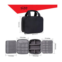 Electronic Accessories Organizer Bag Multiple Compartments for Travel, Trip