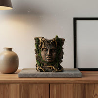 Buddha Head Ornament Decorative Aquarium Cave Ornament Highly Detailed