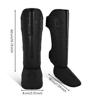 Muay Thai Shin Guards Long-Lasting Kickboxing Leg Guards Breathable for Children