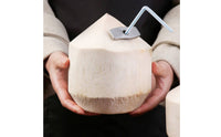 Coconut Opener Tool Reusable Coconut Opener Kitchen Utensil Comfortable Grip Portable for Restaurants, Picnics
