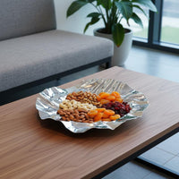 Stainless Steel Fruit Tray Minimalist Metal Snack Bowl Snack Bowl