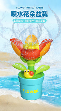 Outdoor Flower Sprinkler Toy for Kids