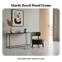 Rotating Lowsupport Stool Upholstered pad Makeup Table Stool Minimalist Design