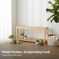 Multi-Tier Succulent Stand Space-Saving Display Shelf Easy Assembly for Balcony