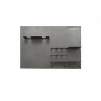 1 Piece Coffee Equipment Stand Portafilter Holder Professional Metal Organizer Wall Mounted Tool Rack Flexible Installation Suitable for Home Coffee Bar Kitchen Storage